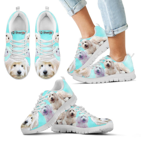 Cute Goldendoodle Print Running Shoes For Kids