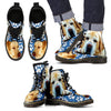 Paws Print Labrador Boots For MenLimited EditionExpress Shipping