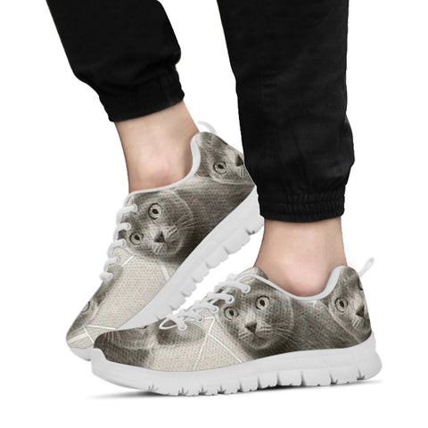 Lovely Korat Cat Print Running Shoes