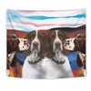 English Springer Spaniel Print Tapestry