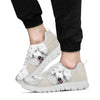 Cute Poodle Print Running Shoes