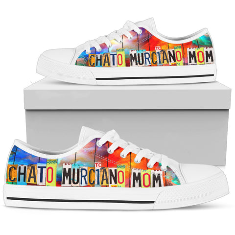 Chato Murciano Mom Print Low Top Canvas Shoes for Women