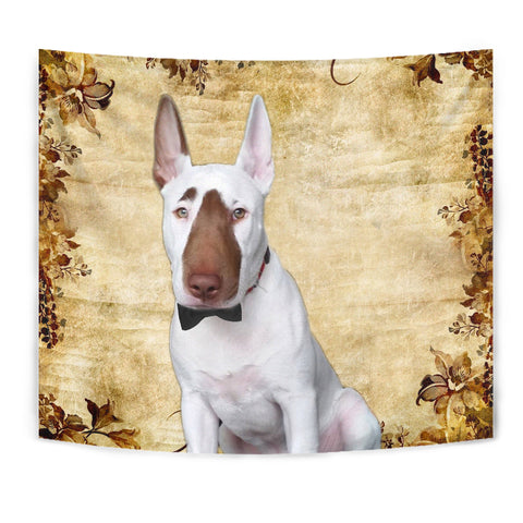 Bull Terrier Dog Print TapestryFree Shippping