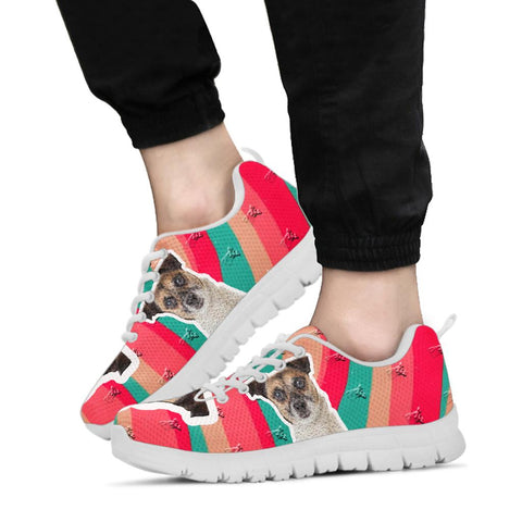 Cute Jack Chi Dog Print Sneakers