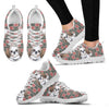 Shih Tzu Christmas Print Running Shoes For Women