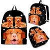 Nova Scotia Duck Tolling Retriever Print BackpackExpress Shipping