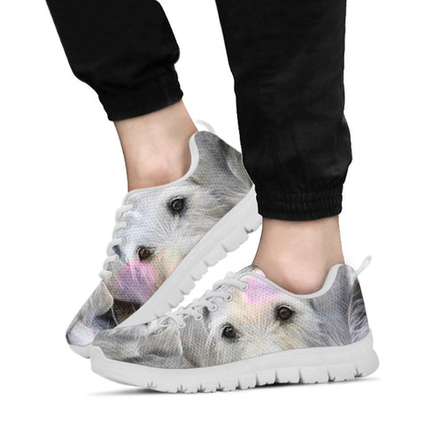 Irish Wolfhound Dog Print Running Shoes