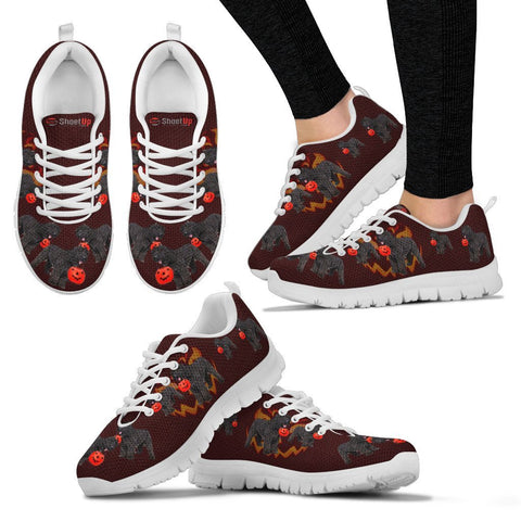 Bouvier des Flandres Halloween Print Running Shoes For Women