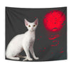 Devon Rex Cat Print Tapestry