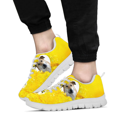 Cute Chinook Dog Print Sneakers