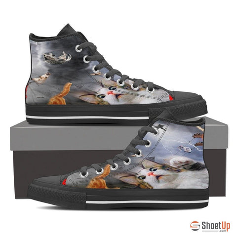 High Top Canvas Shoes For Women