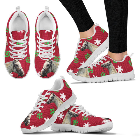 Appaloosa Horse Print Christmas Running Shoes For Women