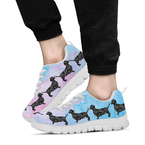 Dachshund Print Running Shoes