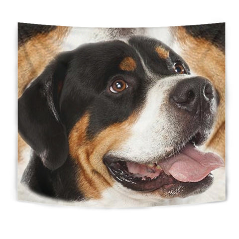 Greater Swiss Mountain Dog Print Tapestry