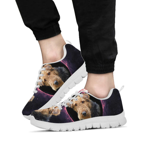 Lovely Airedale Terrier Print Running Shoes