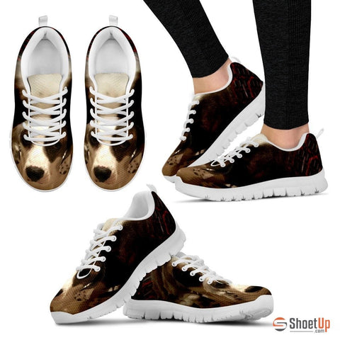 Lori M Pastore/ Cute Dog Print Running Shoe Women