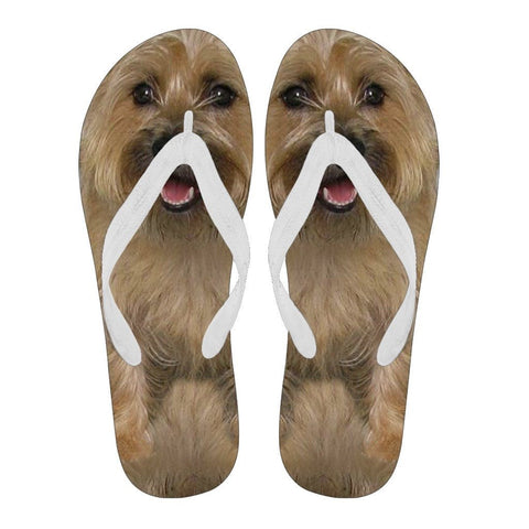 Cairn Terrier Flip Flops For Men