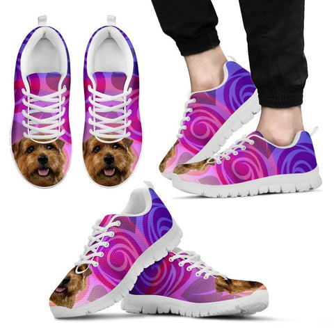 Norfolk Terrier Dog Running Shoes For Men