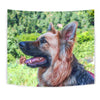 German Shepherd Dog Art Print Tapestry