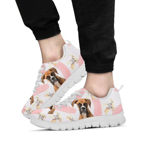 Boxer Dog Print Sneakers