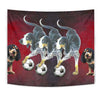 Amazing Bluetick Coonhound Dog Print Tapestry