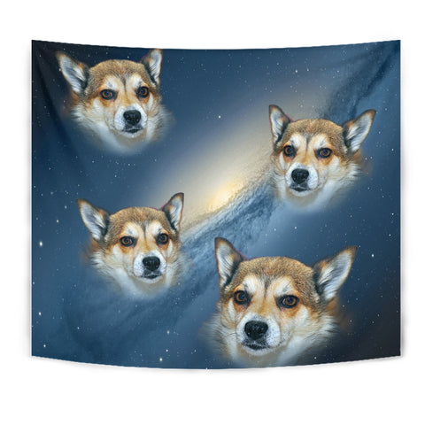 Norwegian Lundehund Print Tapestry