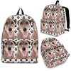 Irish Wolfhound Dog Print BackpackExpress Shipping