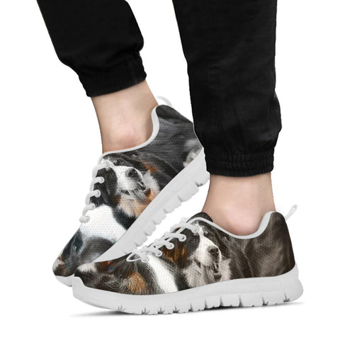 Amazing Bernese Mountain Dog Print Running Shoes