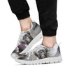 Shihpoo Puppy Print Running Shoes