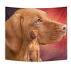 Cute Vizsla Dog Print Tapestry