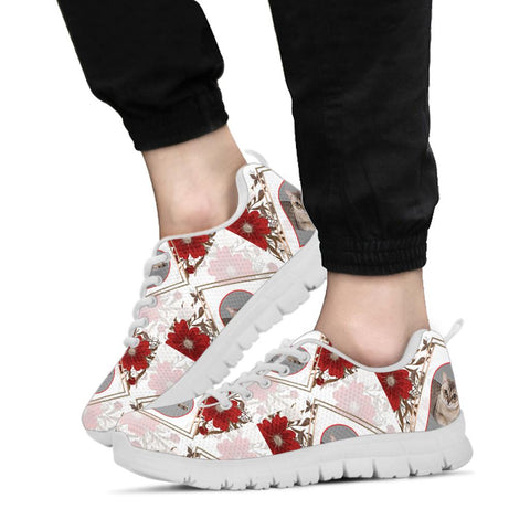 Singapura cat Print Sneakers