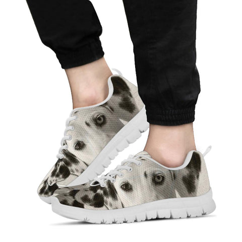 Lovely Dalmatian Dog Print Running Shoes