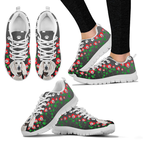 Valentine's Day SpecialSaluki Dog Print Running Shoes For Women