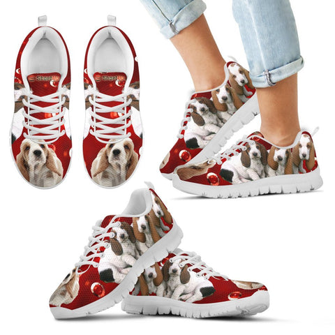 Basset Hound PrintKid's Running Shoes