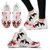 Valentine's Day Special Cavalier King Charles Spaniel Print Running Shoes For Women