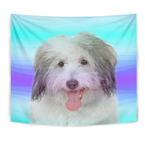 Coton de Tulear Dog Print Tapestry