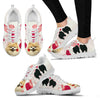 Valentine's Day Special Pomeranian Dog Print Running Shoes For Women