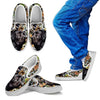 Amazing Black Labrador Print Slip Ons For KidsExpress Shipping