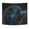 Amazing Newfoundland Dog Print Tapestry