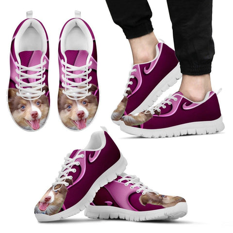 Miniature Australian Shepherd Dog Running Shoes For Men