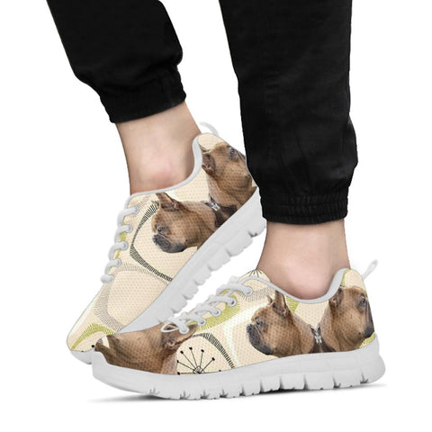 French Bulldog Print Running Shoes