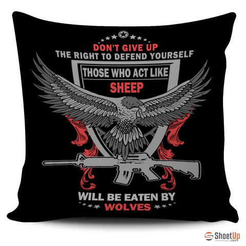 Right to Defend Pillow Cover ()