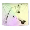 Arabian Horse Print Tapestry