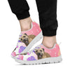 Border Terrier Floral Print Sneakers