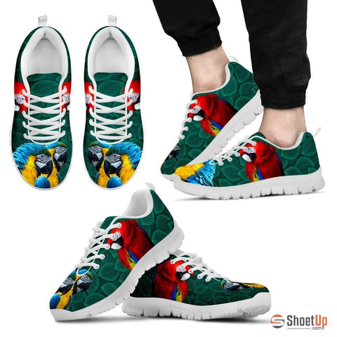 Scarlet Macaw Parrot Running Shoes For Men Limited Edition