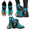 Valentine's Day Special Cavaliar King Charles Spaniel Print Boots For Women