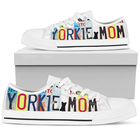 Yorkshire Mom Low Top Canvas Shoes For Women