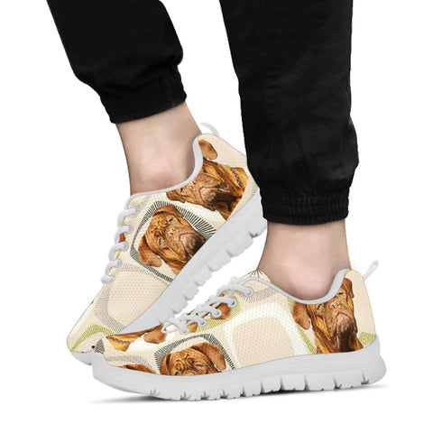 Lovely French Mastiff Print Running Shoes