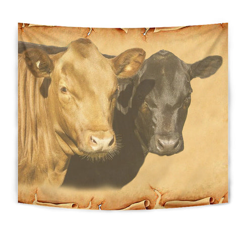 Dexter Cattle (Cow) Art Print Tapestry