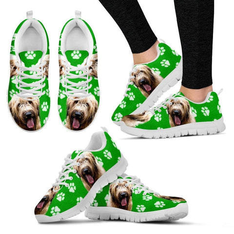 Briard Dog Print (Black/White) Running Shoes For WomenExpress Shipping